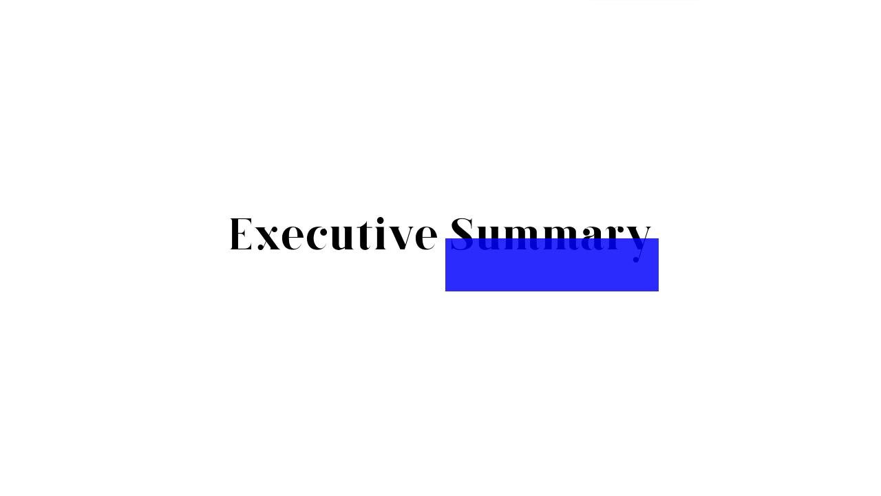 互联网平台商业计划书PPT模板-Executive Summary