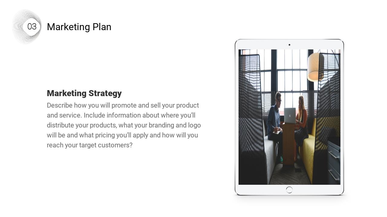 极简艺术文创空间运营体融资商业计划书模板-Marketing Plan