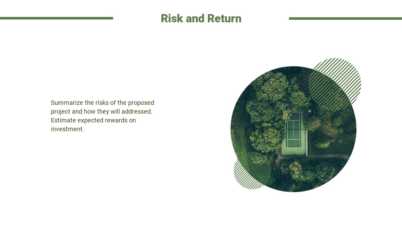 绿色植物家居生活可行性研究报告-Risk and Return