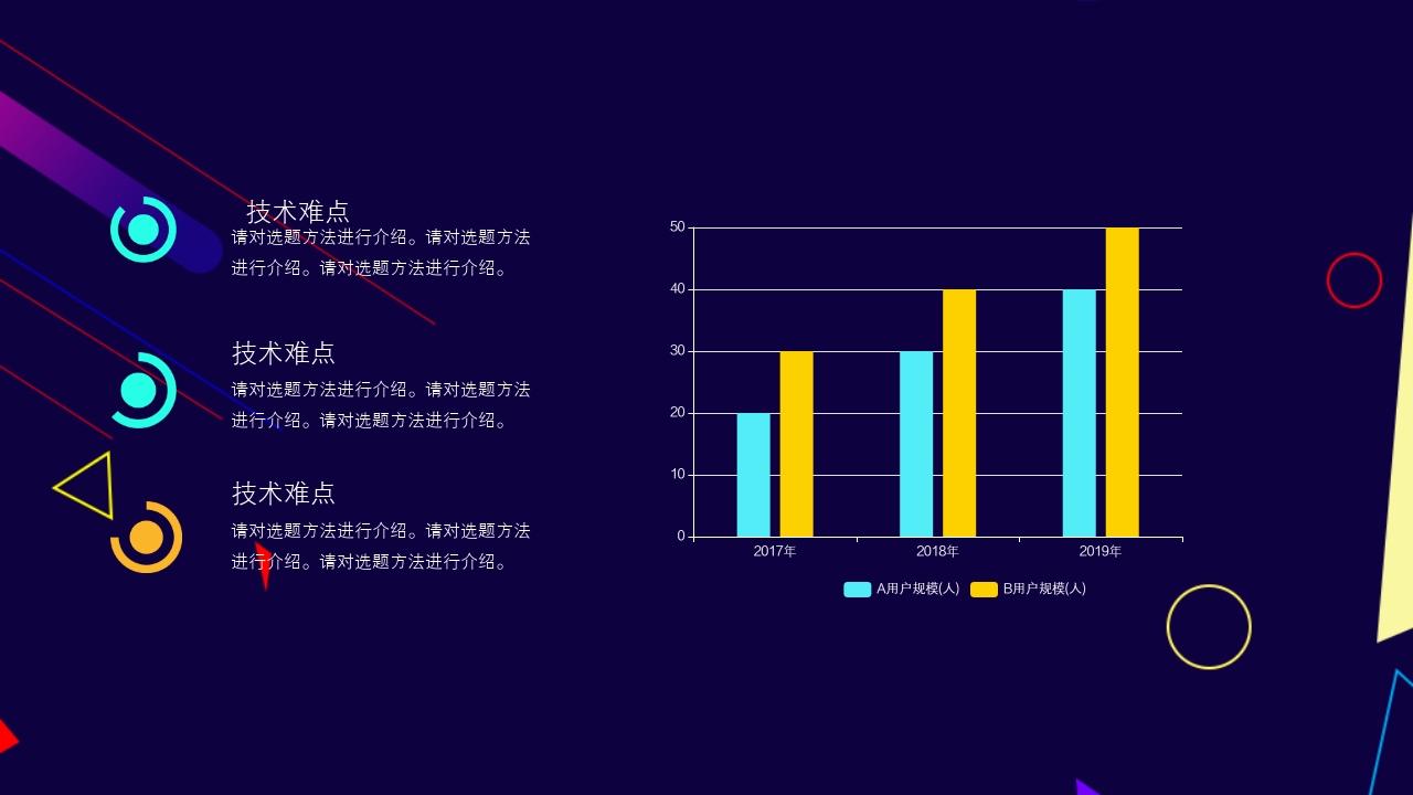 孟菲斯风格毕业答辩开题报告PPT模板-未命名