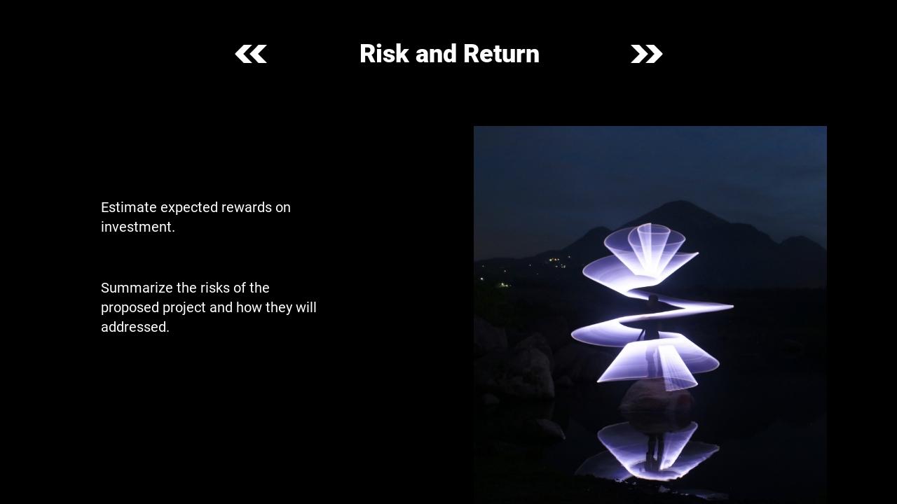 建筑项目可行性研究报告-Risk and Return