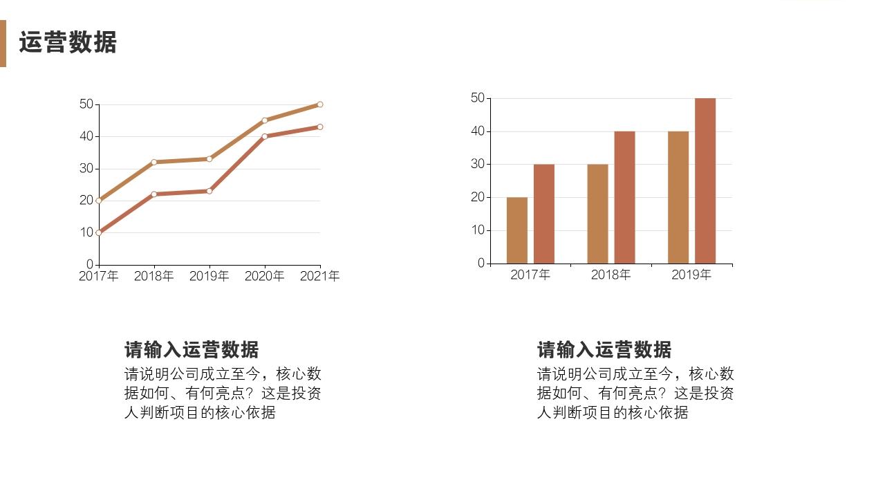 互联网股份制商业计划书模板-运营数据