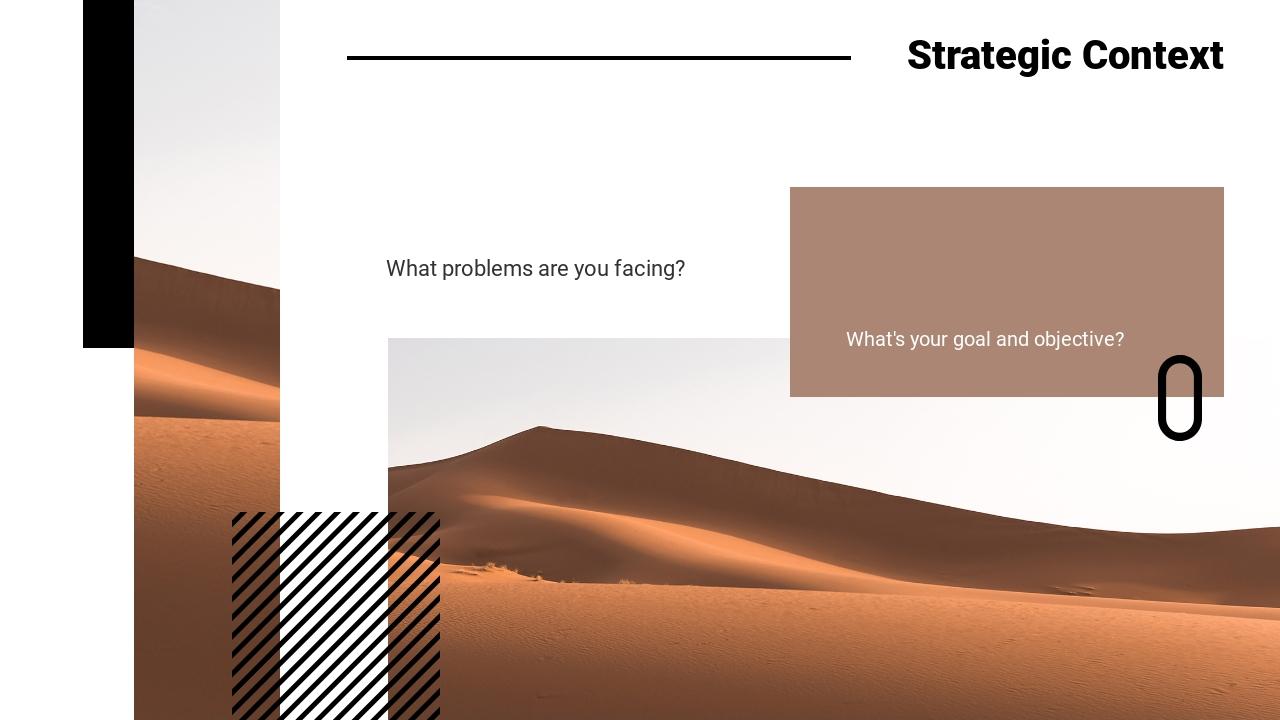 褐色风景社群运营方案英文ppt模板-Strategic Context
