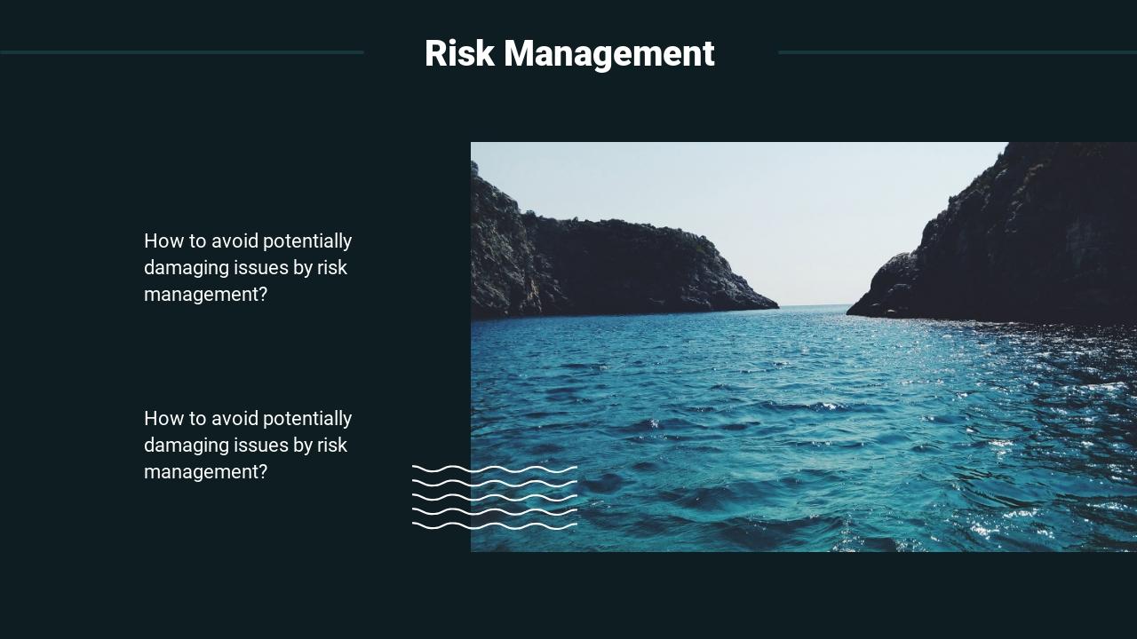 电子商务合作运营方案英文PPT模板-Risk Management